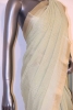 Designer Pure Silk Chiffon-Stone Work